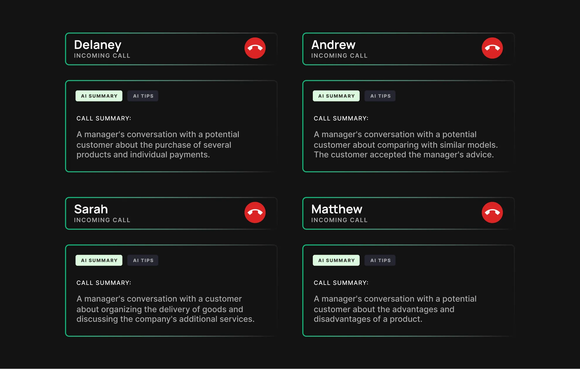 Control and analyze the quality of every call